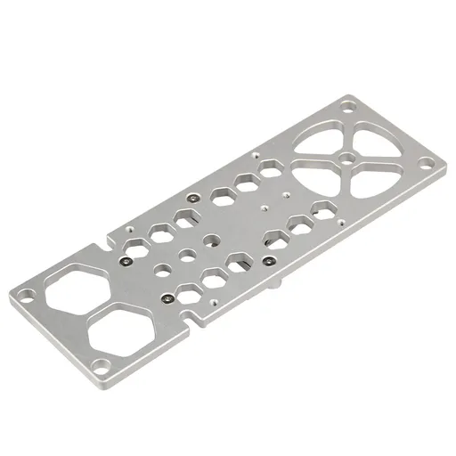 Right Angle Circular Saw Guide Rail Angle Stop 260mm Silver