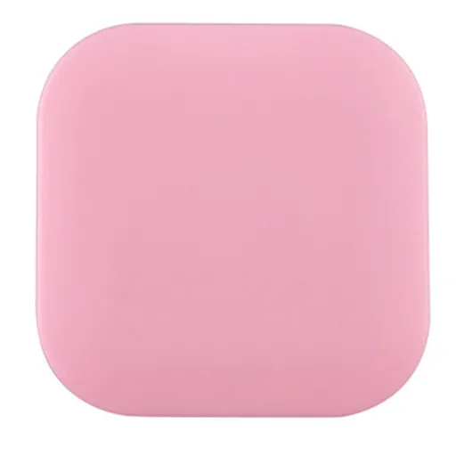 Contact Lens Box Plastic Leakage Proof Dustproof Portable Square Contact Lens Case Pink