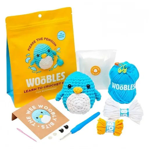 Penguin & Dinosaur Crochet Kit 002