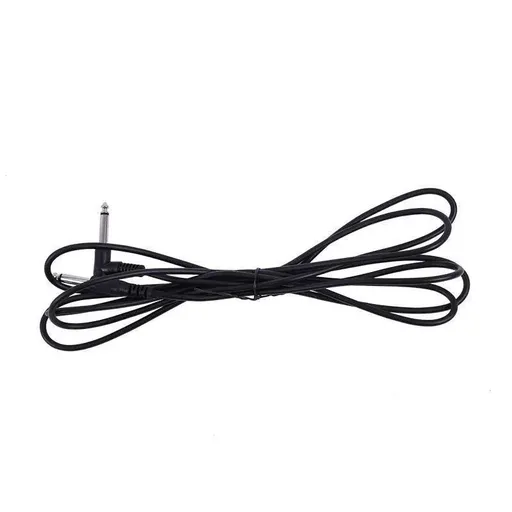 3M Guitar Amp Cable 6.35mm Mono Jack to Jack Lead for Electric Instruments - 3M Black Cable