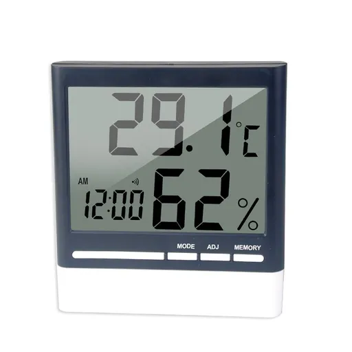 Digital Hygrometer Indoor Thermometer with Large Bold Characters LCD Display, Enhanced Energy Saved Technology, High Accuracy Room