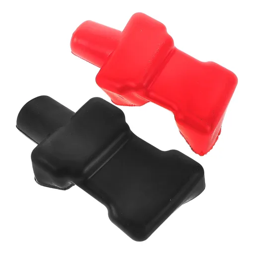 2Pcs Battery Terminal Cover Plastic Insulation Safety for Car Battery Terminals 2.8x3.8x7.2in