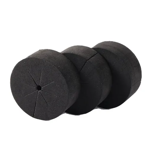 40Pcs Garden Clone Collars Neoprene Inserts Sponge Block for 2 Inch Net Pots Hydroponics and Cloning Machines