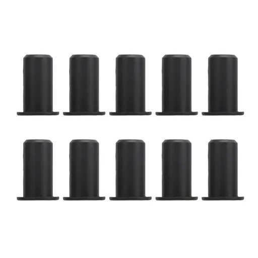 10pcs Cable Routing Kit for Starlink Silicone Cable Feed Through Bushings Wall Grommet for Starlink Series Cable 0.75in Diameter Black
