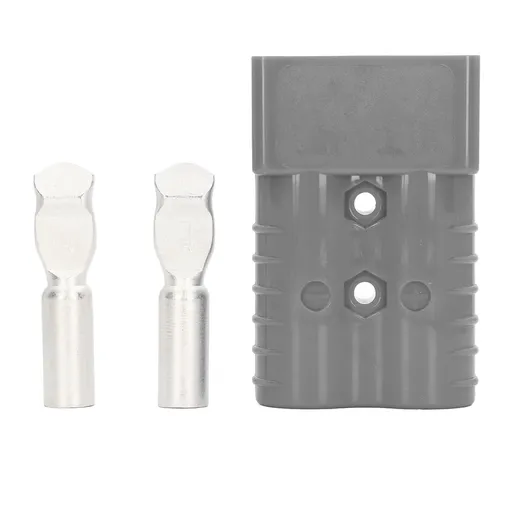 350A 600V Plug Connector SH350 Double Pole High Current Battery Quick Connector Kit for Car Solar Caravan Boat Forklift Grey