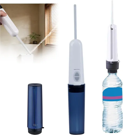 Portable Bidet for Travel, High Pressure Handheld Electric Sprayer, Rechargeable Travel Bidet for Women & Men, Personal Hygiene Cleaning, Soothing Postpartum Care, Blue