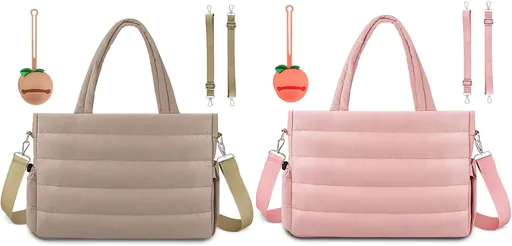 Diaper Bag Tote, Baby Diaper Tote Bags Crossbody Hospital Bag Travel Large Mommy Bag, with Silicone Pacifier Case