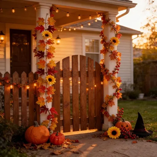 Artificial Orange Wisteria Garland Hanging Flower Vine for Wedding Arch Wall Fence Garden Patio Party Home Decor 70.87 inch