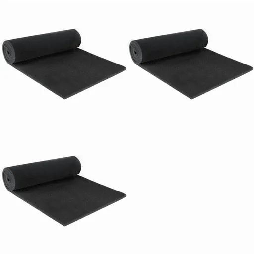 3X Extra Large Cuttable Air Conditioner Filters - Cut to Fit Carbon Pad Air Purifier Filters, Foam Pad Pre Filter Roll
