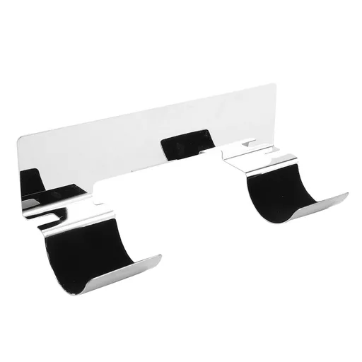Hair Tool Organizer Wall Mount Stainless Steel Space Saving Strong Adhesive Hair Straightener Hair Dryer Holder