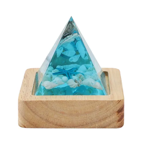 Ocean Landscape Night Light Marine Resin Ornament Table Lamp for Desk Decoration Holiday Present