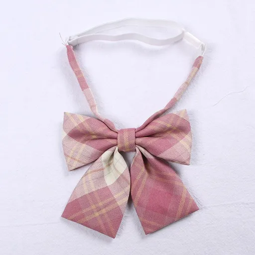 5 Pcs Necktie Bow Tie Unisex Uniform Adjustable Plaid Tartan Bow Tie Necktie Set Cosplay Costume St. Patrick's Day