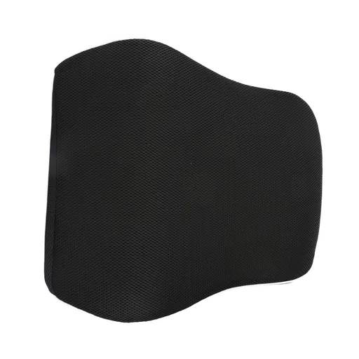 Back Lumbar Support Pillow Memory Foam Soft Breathable Chair Lumbar Pillow for Office Chair Gaming Chair Black