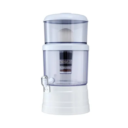 Devanti Benchtop Water Filter 16L Gravity Multi-Stage BPA-Free Home Camping