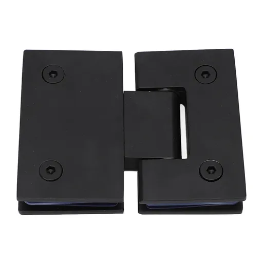 Glass Shower Door Hinges 180 Degree Stainless Steel Heavy Duty Glass Door Hinges for 5/16-1/2in 8mm-12mm Thick Frameless Bathroom Doors