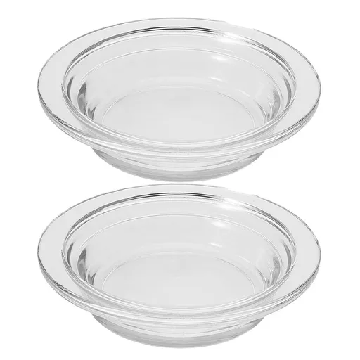 Clear Glass Dish for Wax Melt Warmers Aromatherapy Melting Tray Reusable Fragrance Heater Plate for Essential Oils and Wax Tarts