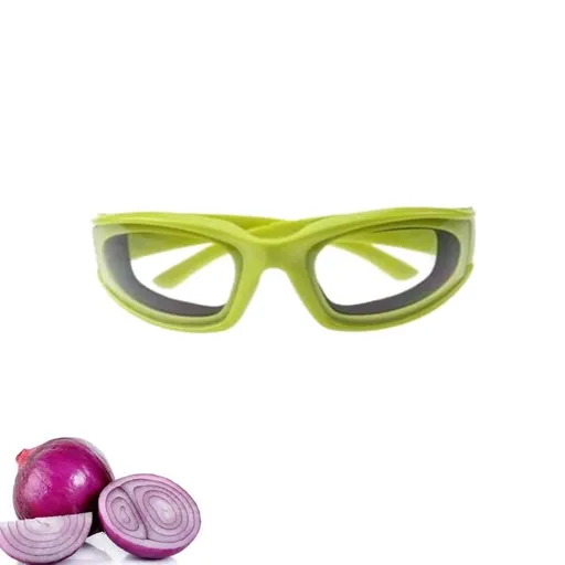 Anti-tear Onion Goggles Tear Free Over Glasses for Men Women, Antisplash Onion Goggles for Chopping Eye Protection Protector(Green)