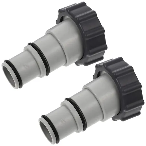2-Pack Hose Connectors for Pool Pump Replacement, -Resistant Plastic Material
