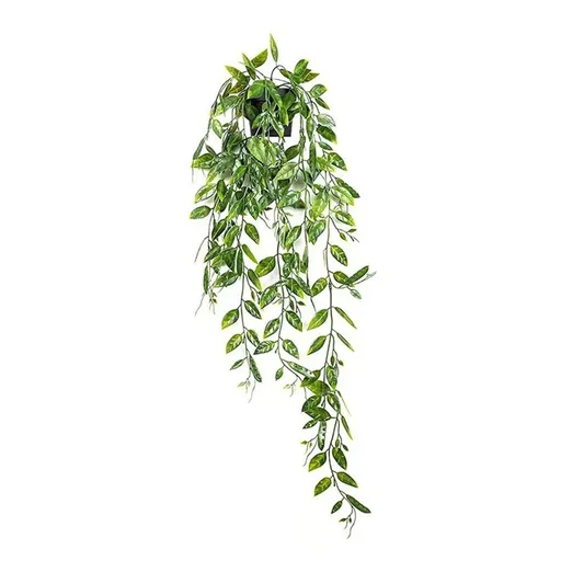 Fake Hanging Plants, Artificial Small Potted Plants, Hanging Plant in Pots for Indoor Outdoor Aesthetic Office Living Room Shelf Decor