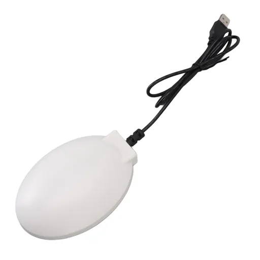 Bird Bath Deicer Thermostatically Controlled Winter Birdbath Water Heater for Outdoor Garden Courtyard White