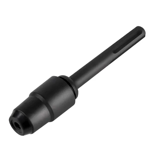 Adapter for Rotary Hammers, Black Bit Adapter For Electric Replacements Tools, Adapts To Spline Shank Hammers
