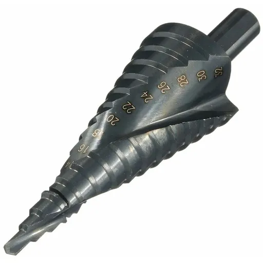 HSS Step Drill Conical Metal Drill Bit 4-32mm for Screwdriver on Steel Wood Plastic