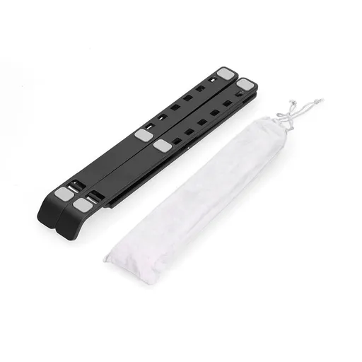 Laptop Stand Adjustable Ergonomic Portable Foldable Aluminum Alloy Black