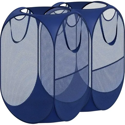 2 Pack Pop Up Mesh Laundry Baskets