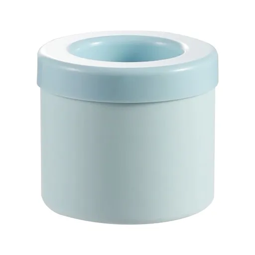 New Ice Maker, Cylinder Silicone Ice Cube Molds, Decompress Ice Lattice, Ice Cube Trays For Freezer, Ice Drink, Juice(Light Blue)