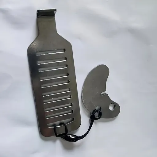 Portable Door Lock: Enhance Travel Security with Hotel and Apartment Door Stopper. Stainless Steel Anti-pry Safety Device for Home, Travel and Hotel Use Color