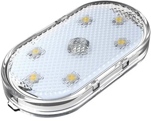 LED Car Lighting USB Rechargeable Interior Light 7 Color Ambient Mini Touch Lamp
