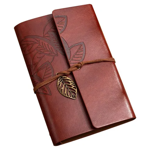 75 Sheet Loose Leaf Notebook with PU Cover, A6