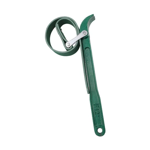Repair Belt Wrench Handle High Carbon Steel Multipurpose Heavy Duty Engine Filter Wrench for Car Truck, with Belt 12inch