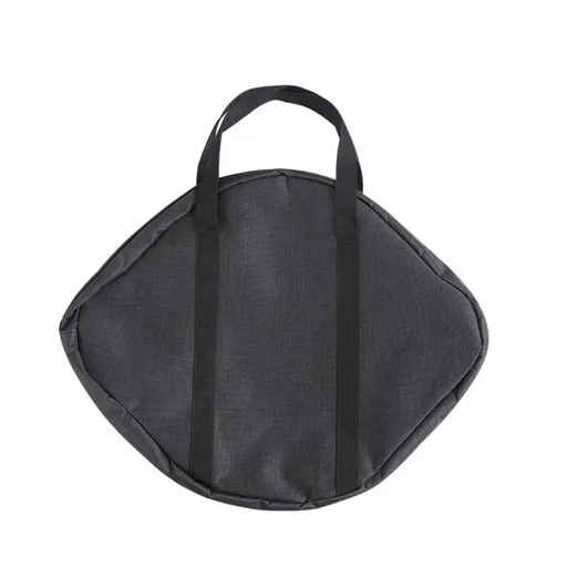 Outdoor Grill Pan Storage Bag Grilling Pan Zippered Pouch Bag for Steaks Grilled Pan Outdoor Camping Picnic Cookware Storage Bag