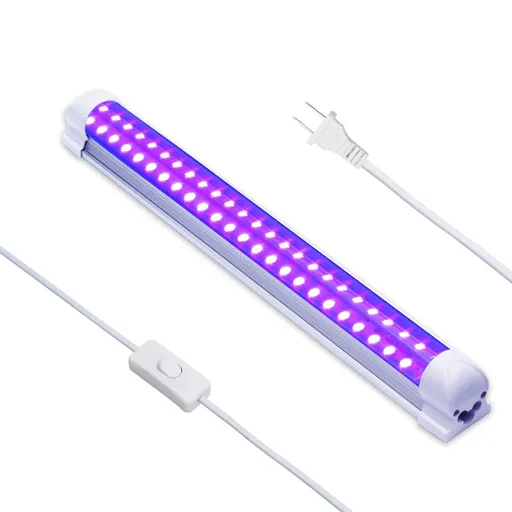 10W LEDs UV Led Tube Blacklight, Black Lights for Parties Halloween Body Paint Room Bedroom Décor Poster Lighting