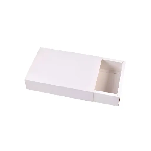 25X White Kraft Paper Drawer Jewelry Package Necklace Bracelet Gift Package box - 18.5*13.5*3-25pcs