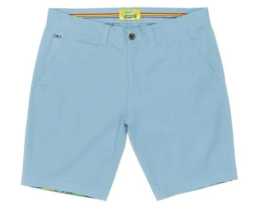 Spongebob Squarepants Mens Summer Shorts Cotton - Light Blue