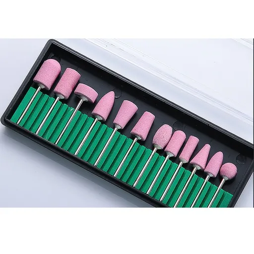 Electric Nail Drill Acrylic Nail Tools Professional Portable Electric Nail Kit Pen Shape Finger Toe Nail Care set (Black)