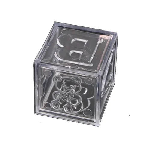 House Of Dasein Littlest Block Storage - Transparent - 4.5X4.5Cm