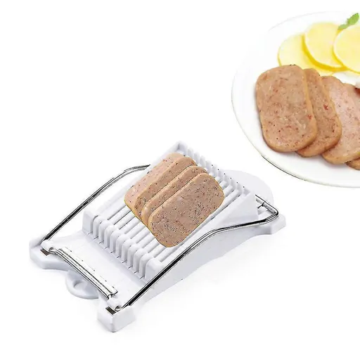 Stainless Steel Food Slicer For Kitchen (White)