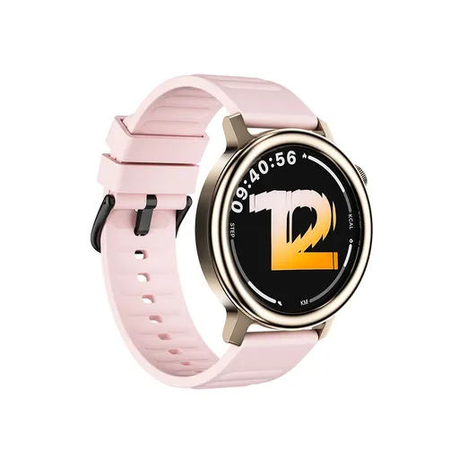 Fitness Tracker Smart Watch Bluetooth Call 1.43 Inch Screen Waterproof Pink