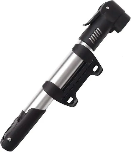 Mini Bike Pump, Portable Bicycle Pump & Glueless Puncture Repair Kit