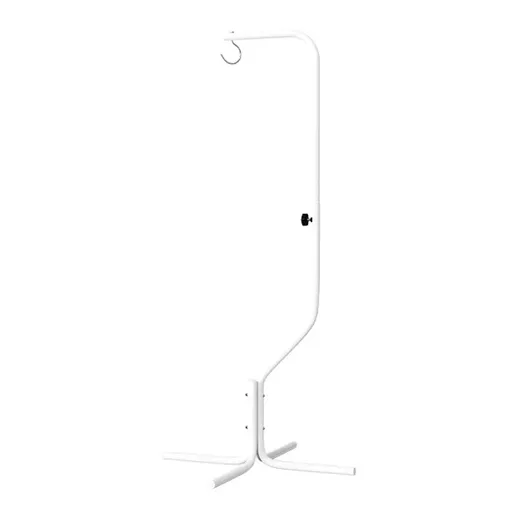 Nordic Style Adjustable Birdcage Telescopic Hanging Metal Frame Stable Base - White