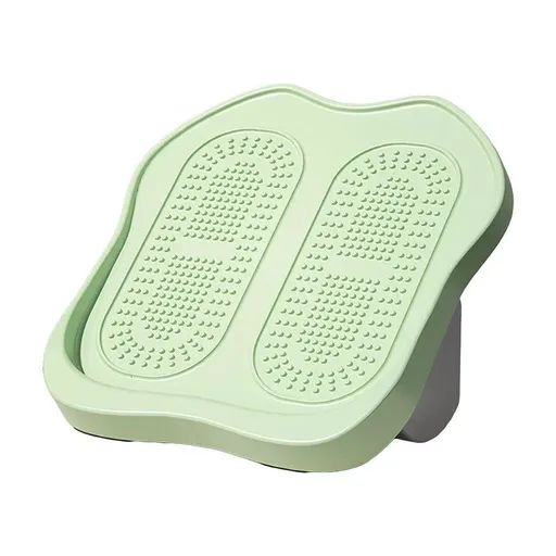 Portable Folding Stretch Board Fitness Pedal Slant Calf Ligament Trainer Tool - Green