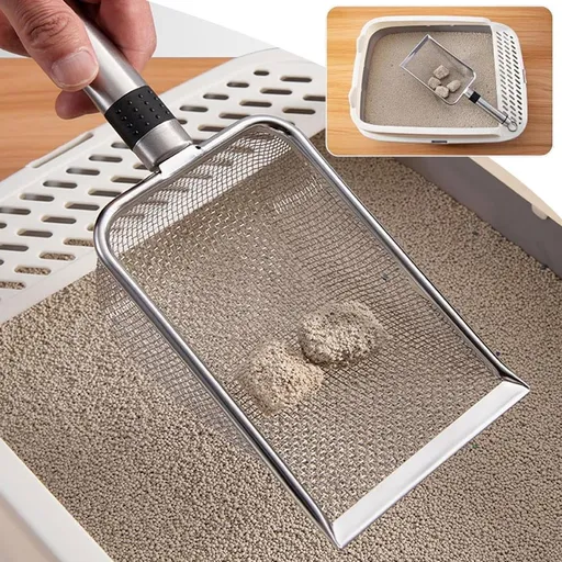 Blarkrus Cat Litter Scooper Metal-Scoop Sifter Dp Shovel Cleaner N Toilet-Scooper