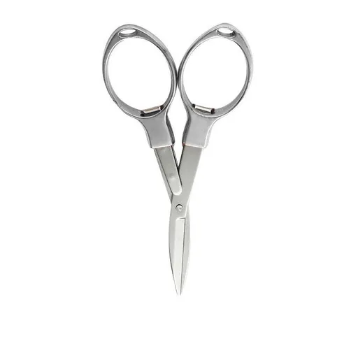Safe Portable Travel Mini Scissors Stainless Steel Retractable Small Scissors for Can Hang on Your Key Chain Scissors