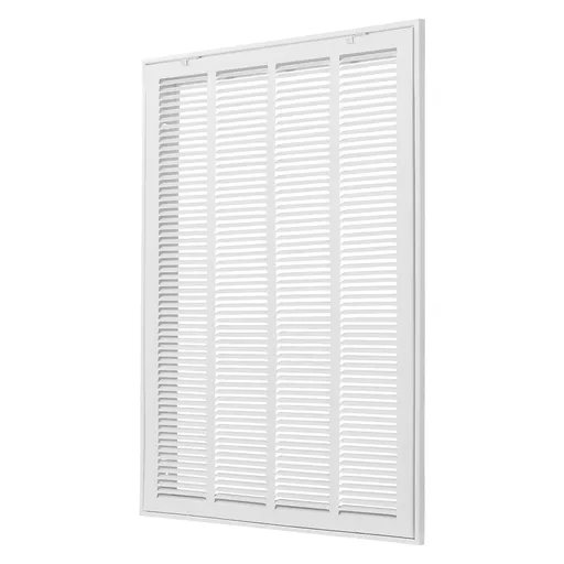Return Air Filter Grille, Fits W50.5 x H75.5 cm Duct Opening, Filter Not Included, Return Air Vent Cover for Wall, Powder-Coated Steel Return Air Grill Detachable Face/Door for 1 inch Filters