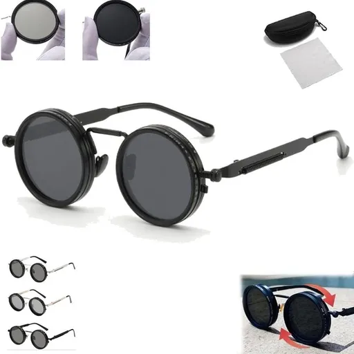 Sunglasses, Adjustable Polarized, 1–9 Level Filter Smart Sunglasses, UV Protection Glare Reduction