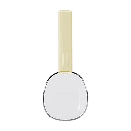 Flour Scoops for Canisters, Grain Scoop Measuring Cups, Food-Safe Kitchen Utensils, Multi-Purpose Flour Scoop for Canisters, Rice Spoon Beige