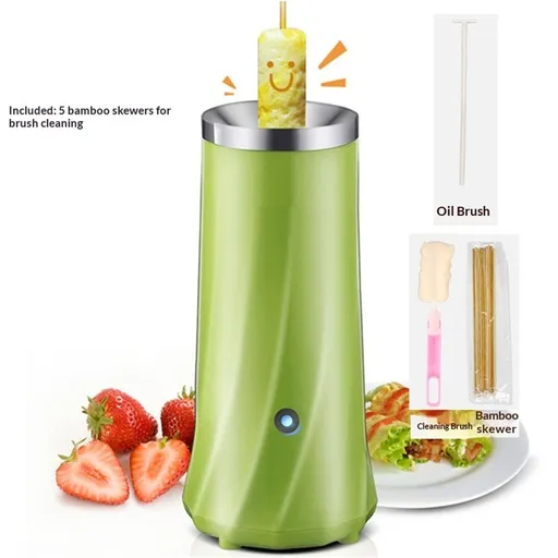 110v Automatic Roll Maker Machine Breakfast Sausage Cooker for for Home Office and Dorm